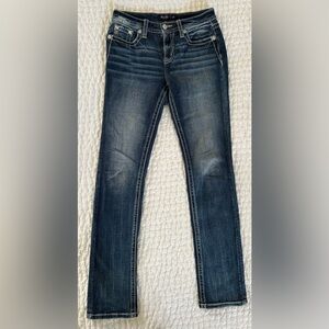 Miss Me Dark Blue Skinny Jeans